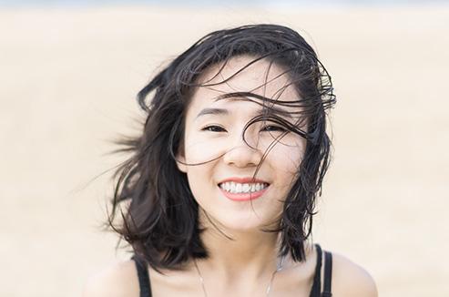 chinese model beach haikou jgi photographie